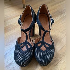 Chie Mihara Block Heel